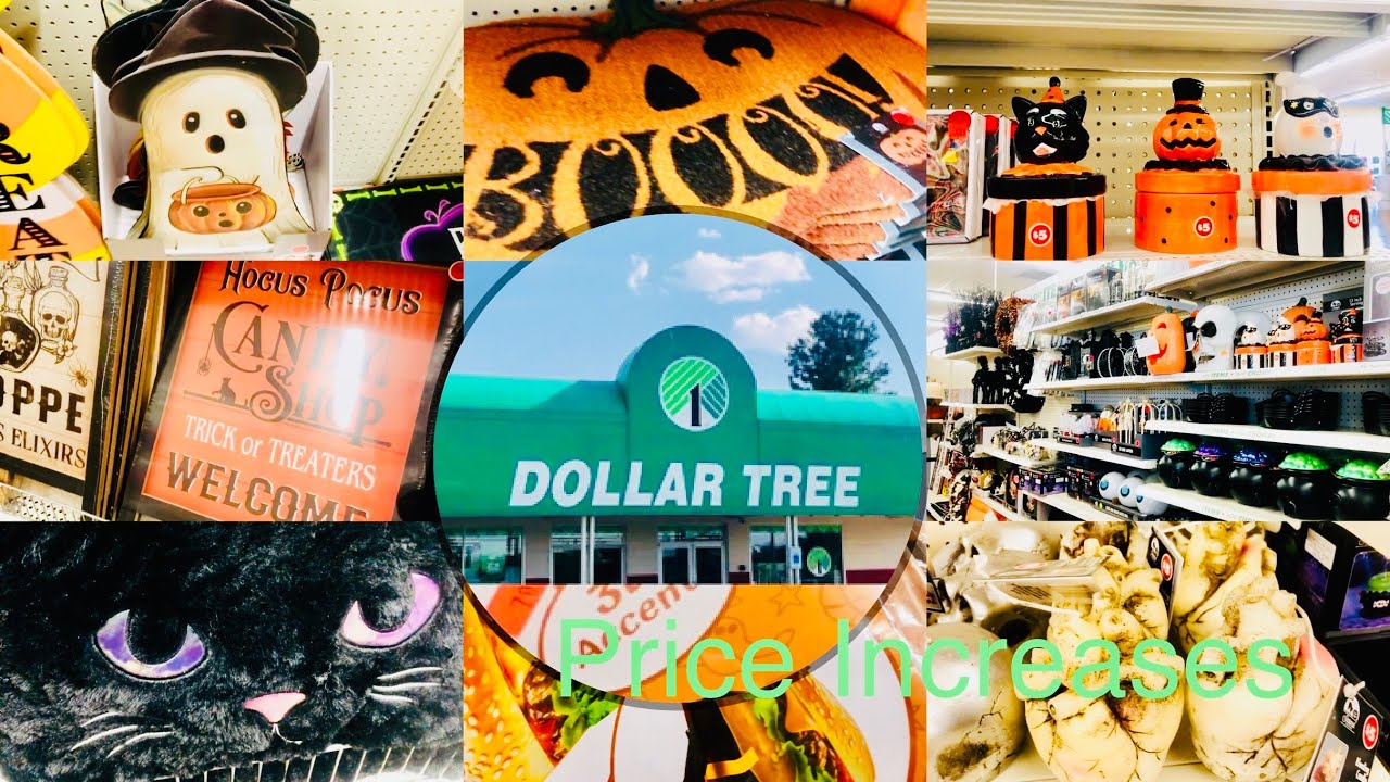 Halloween & Price Increases Hitting the Shelves at Dollar Tree  Shop with me