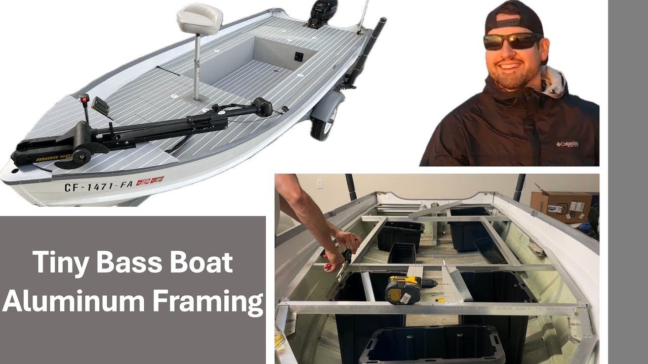 Build Your Own Tiny Bass Boat (DIY) | Part 2 | Aluminum Frame 