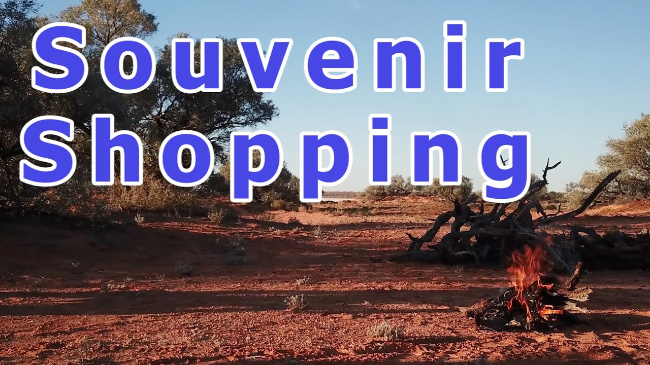 The Simpson Desert by 4WD and Motorbike | Part 8 of 10 | Desert Souvenir Shopping