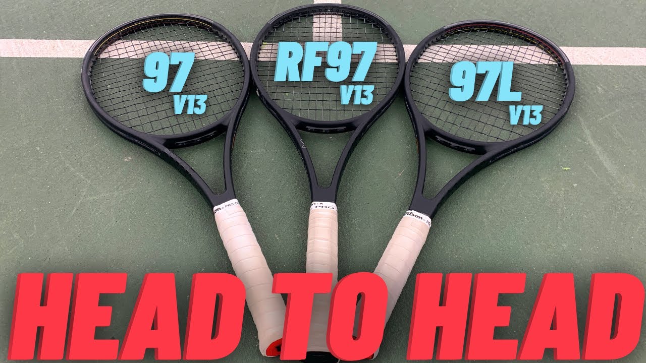 Wilson Pro Staff 97 v13 VS  Pro Staff 97L v13 VS Pro Staff RF97 v13 Review And Performance Tests