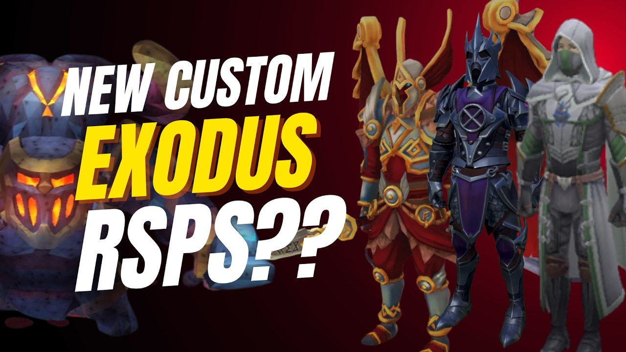 *BRAND NEW* CUSTOM RSPS *EXODUS*! THE BIGGEST PRIVATE SERVER LAUNCH OF 2026!? NEW RSPS 2026!!