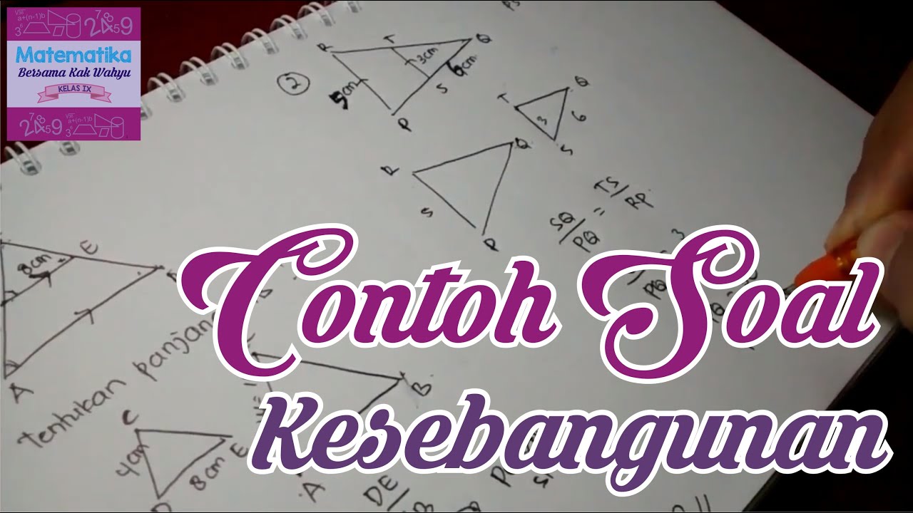 Kesebangunan Part 3: Contoh Soal Kesebangunan