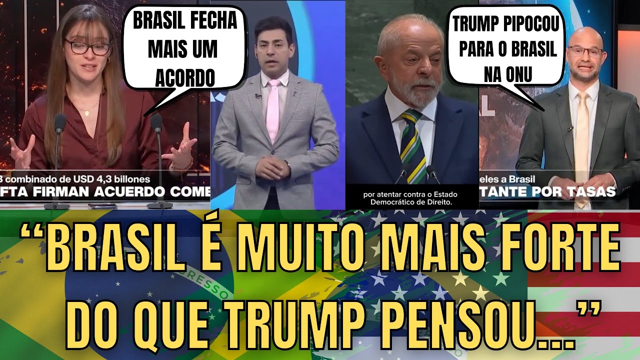 TRUMP PIPOCA, Brasil Mostra Força, Novos Acordos Econômicos 