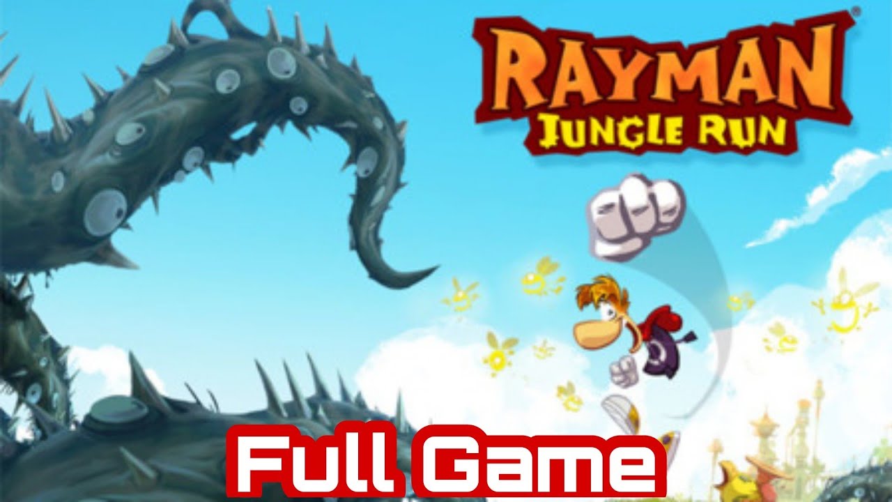Rayman Jungle Run - Full Game All Levels 100% Perfect (1080p 60FPS HD) iOS/Android