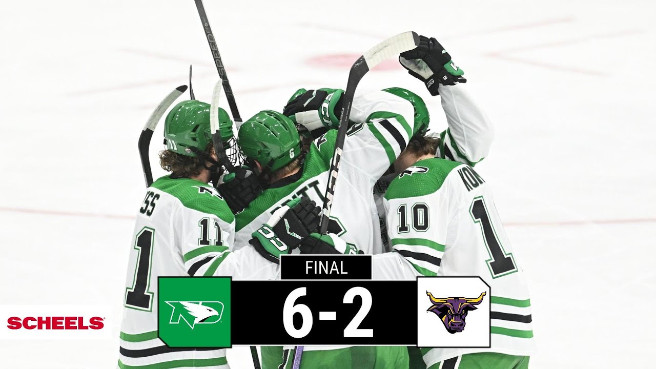 UND Hockey | Highlights vs. Minnesota State | 10.27.23