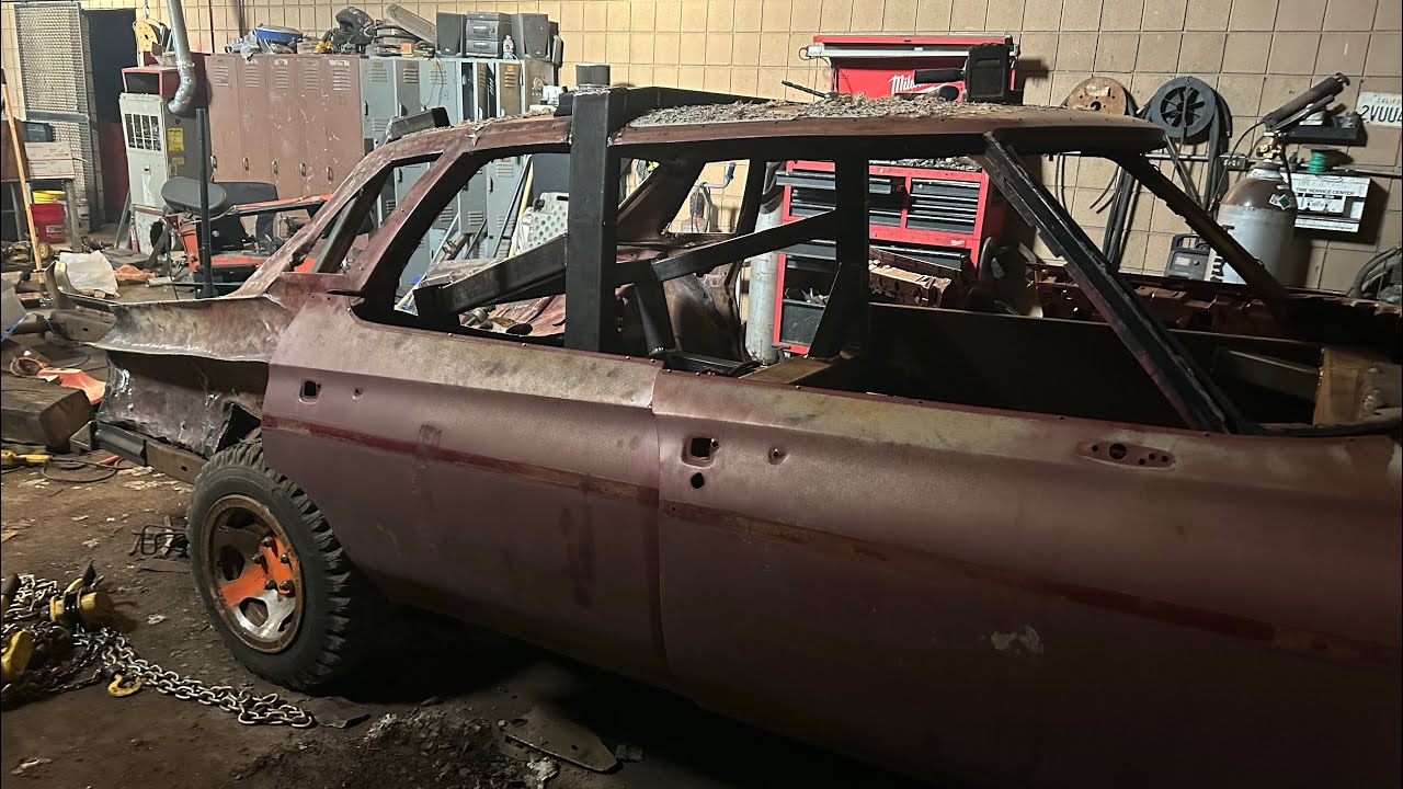More work done on the Buick! Cage work!