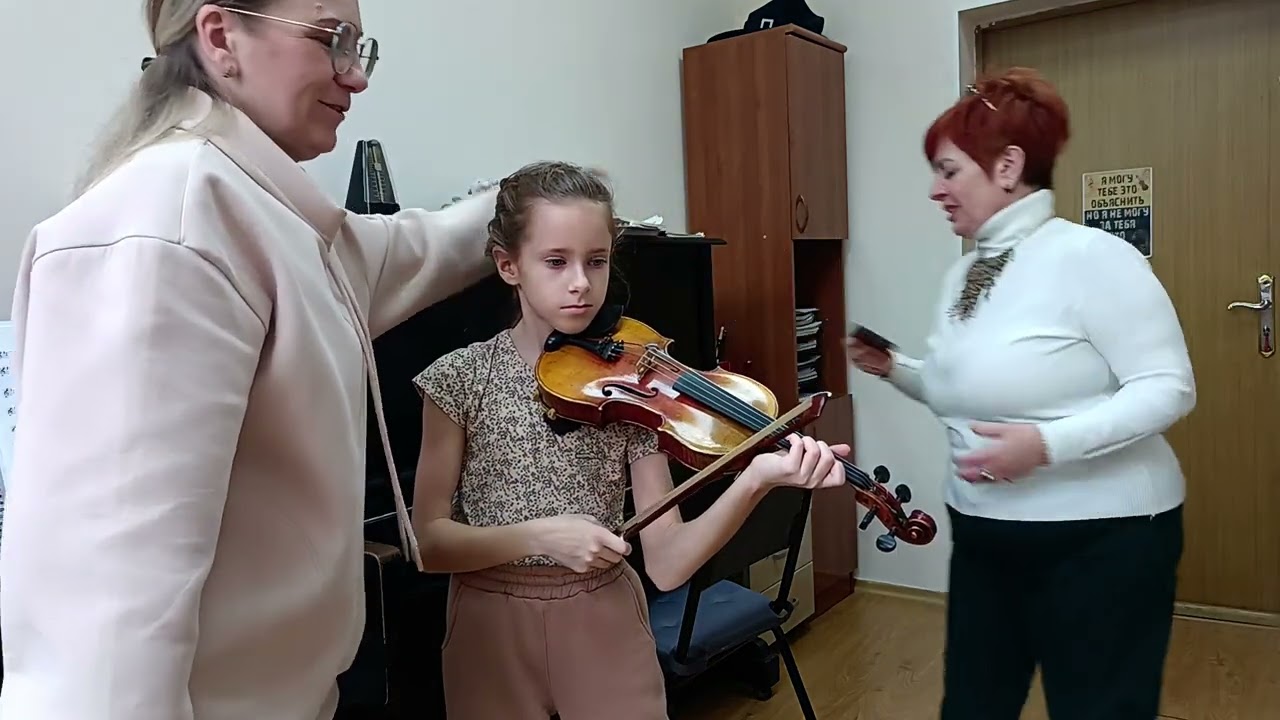 Наташа третий год обучения.