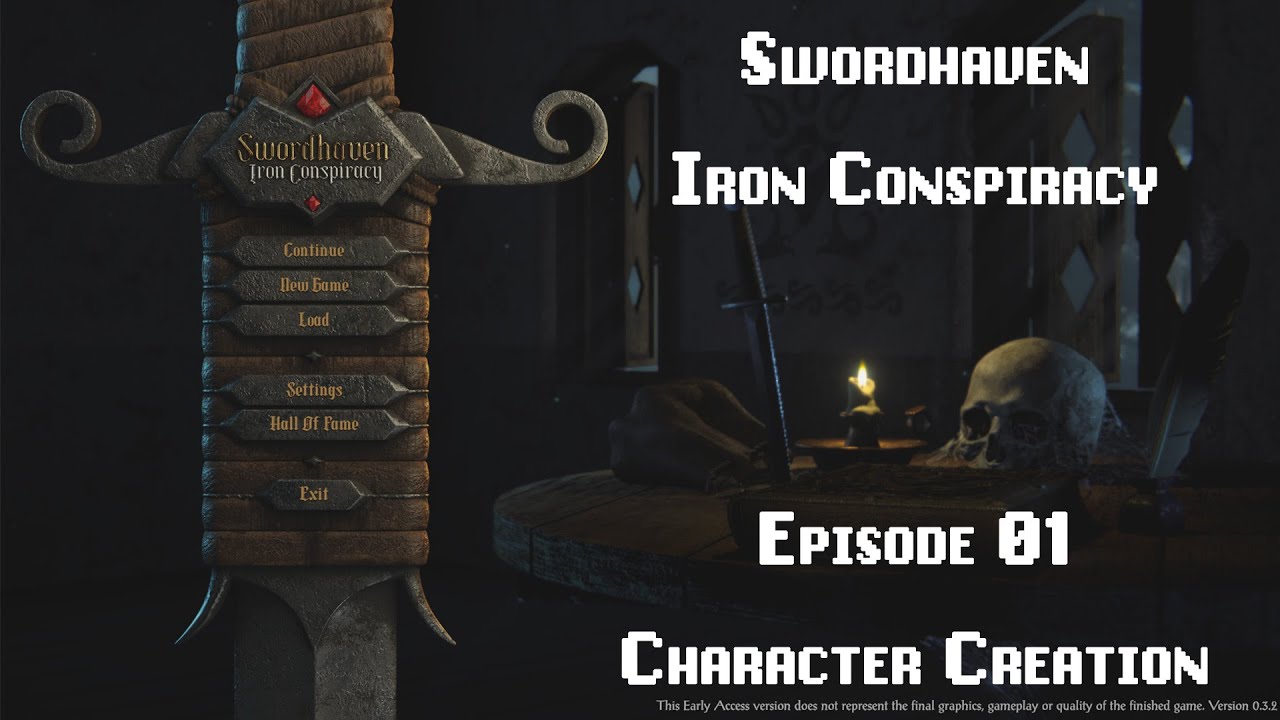 Creating a Character in Swordhaven Iron Conspiracy Early Access