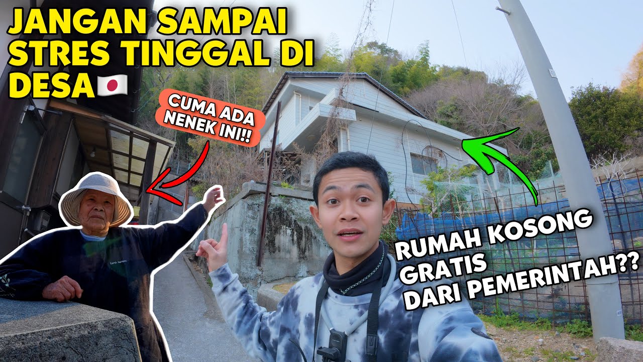 MAKIN KESINI MAKIN ANEH,DESA JEPANG SEPI TANPA PENDUDUK ! RUMAH GAK ADA YANG BERPENGHUNI 90% KOSONG!
