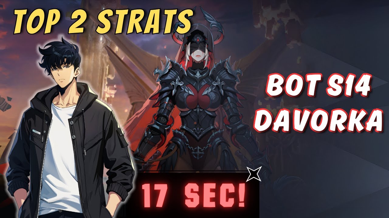 17s Soul Executioner Davorka | 2 Easy Strats | Solo Leveling: ARISE | BoT S14 #05