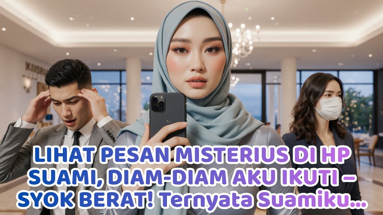 LIHAT PESAN MISTERIUS DI HP SUAMI, DIAM-DIAM AKU IKUTI – SYOK BERAT! Ternyata Suamiku.