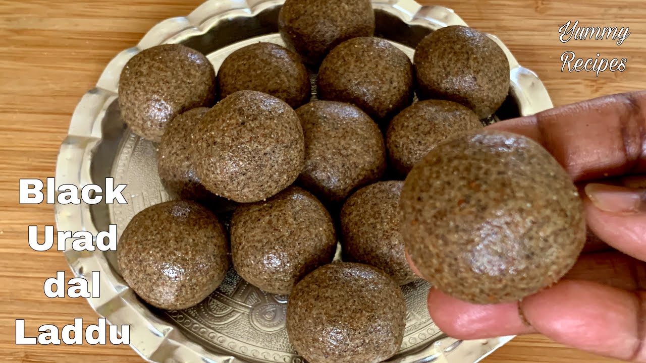 Black Urad Dal Laddu | How to make urad dal laddu | Healthy Snack Recipe | Yummy Recipes