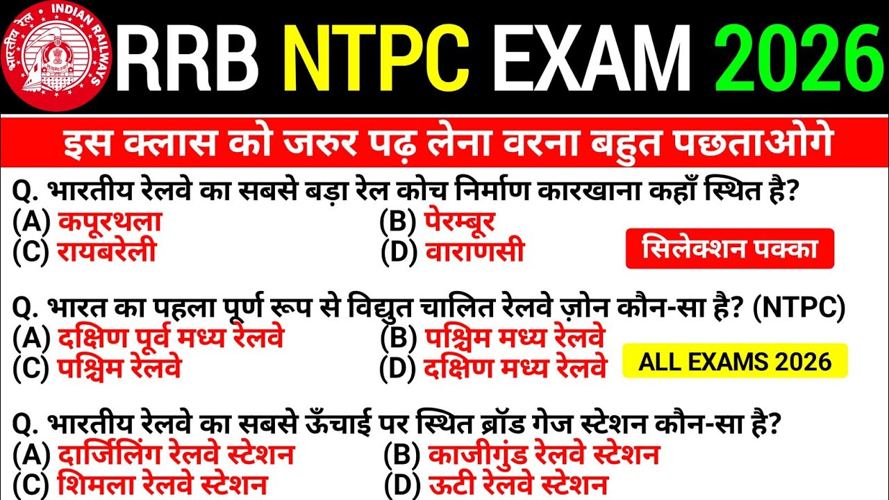 RRB NTPC CBT-1 Previous Year Questions 2021 | GK GS Indian National Movement | 120 Most Important 