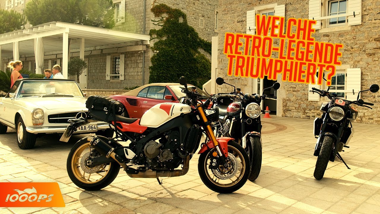 Kawasaki Z900 RS vs. Husqvarna Svartpilen 801 vs. Yamaha XSR900 – Retro-Bikes im Härtetest!