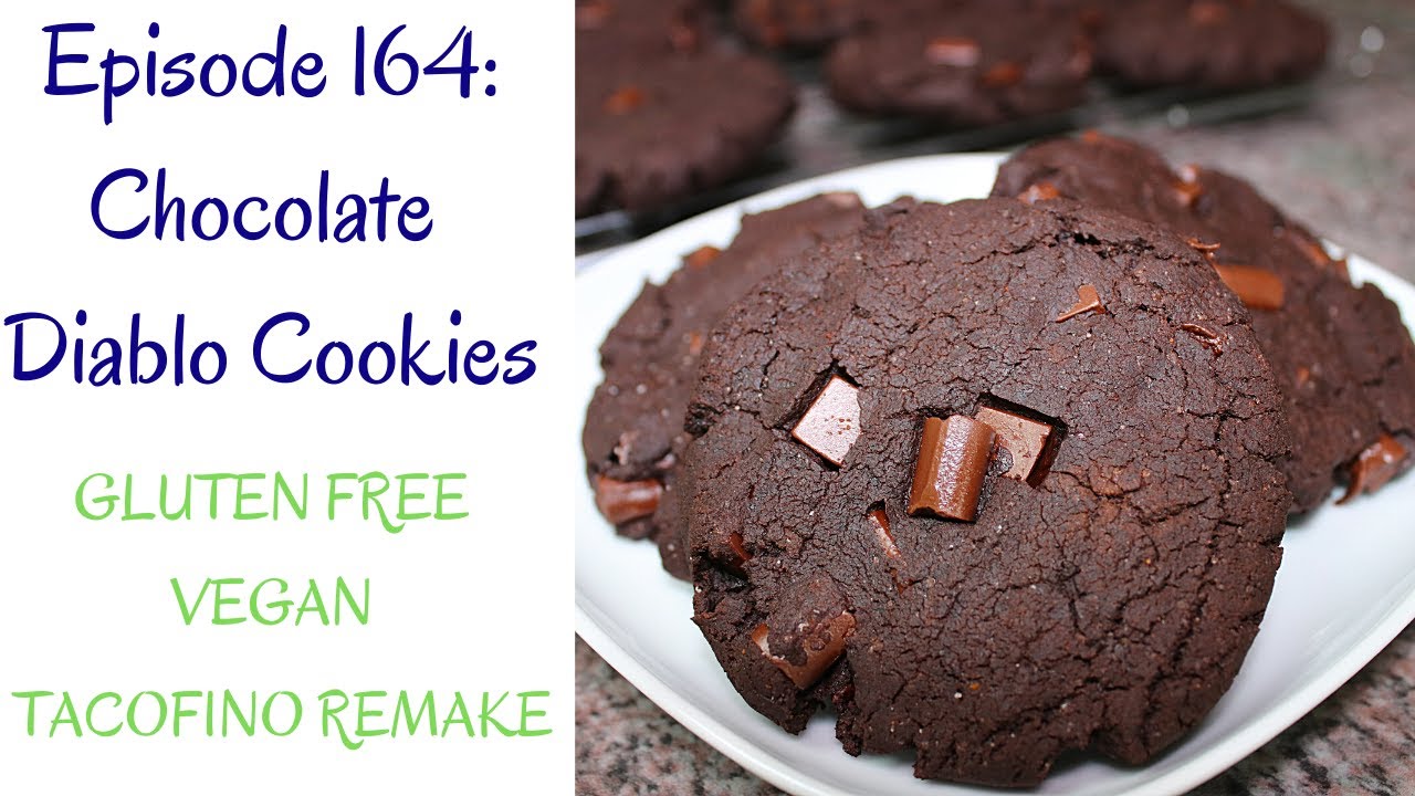 Chocolate Diablo Cookies (Vegan, Gluten Free, Spicy, Tacofino Remake)