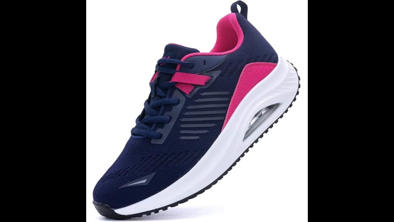 Womens Walking Shoes Arch Support Orthotic Fashion Sneakers Tennis Shoes for Plantar Fasciitis Pain