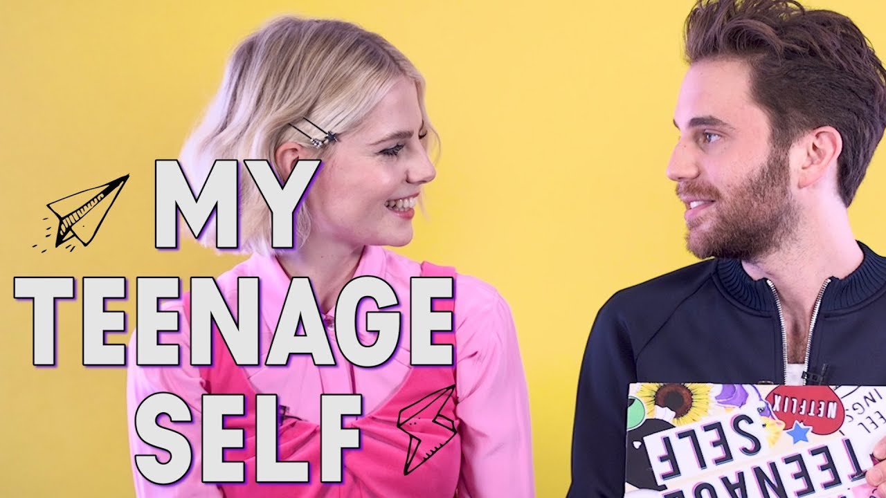'I was like the girl from the exorcist!': Lucy Boynton & Ben Platt reminisce their teenage years 💞