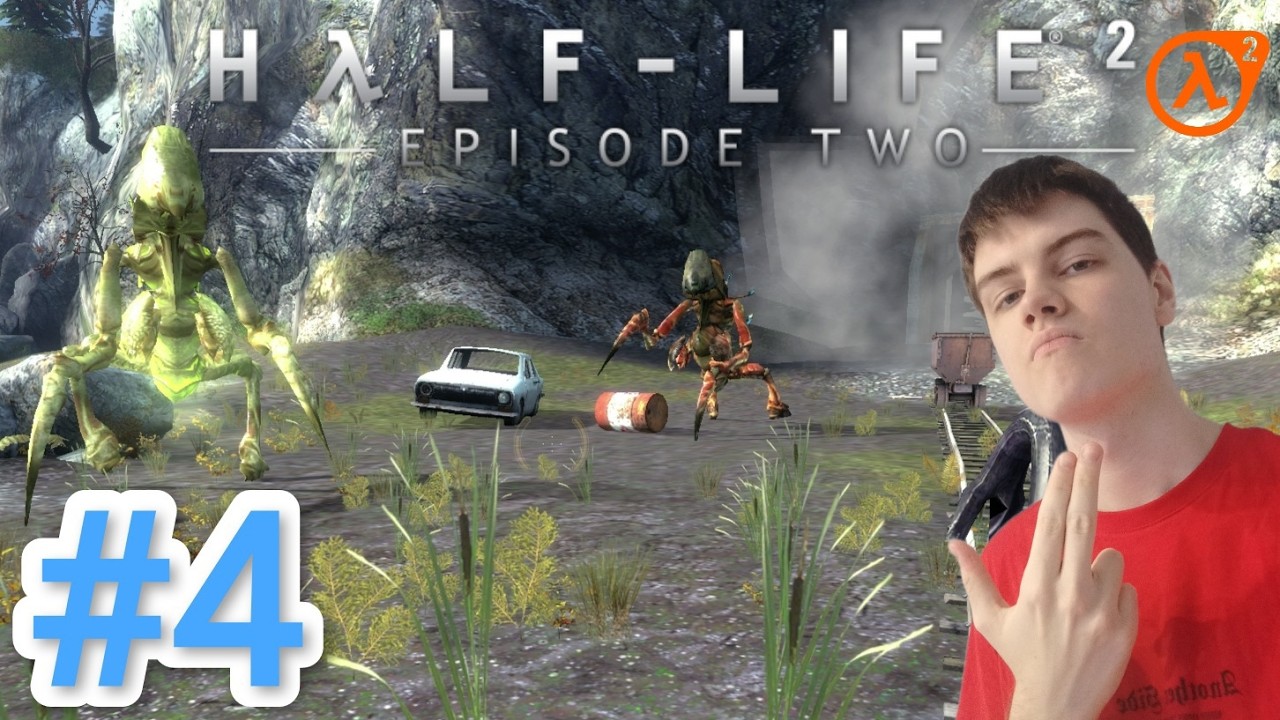 ДВА РАЗНЫХ СТРАЖА ЗАОДНО?! Я СВАЛИВАЮ! - Half-Life 2: Episode Two первое прохождение #4