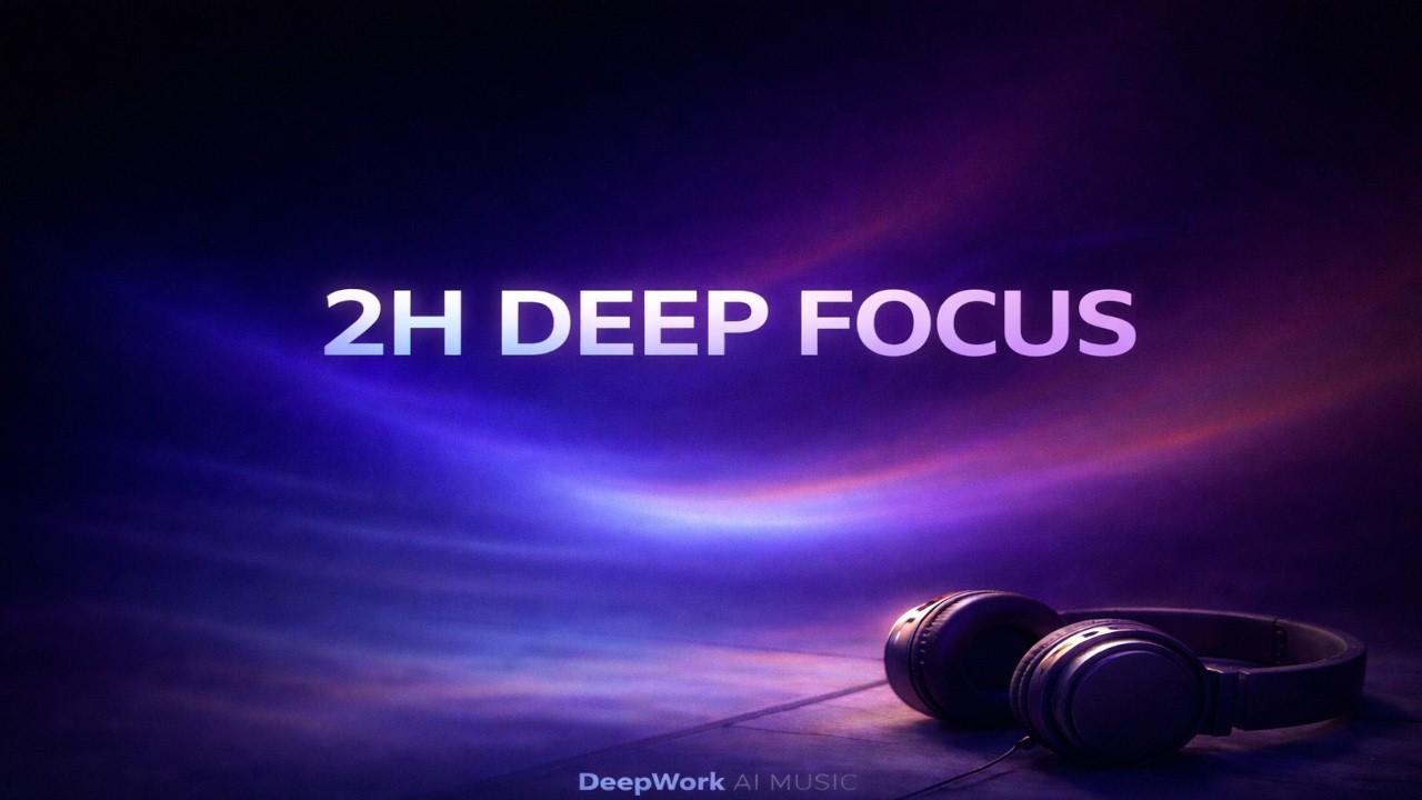 DeepWork AI Music - LoFi Beats for Deep Focus | 2 Hours AI Music | Deep Work & Flow |  Vol. 4