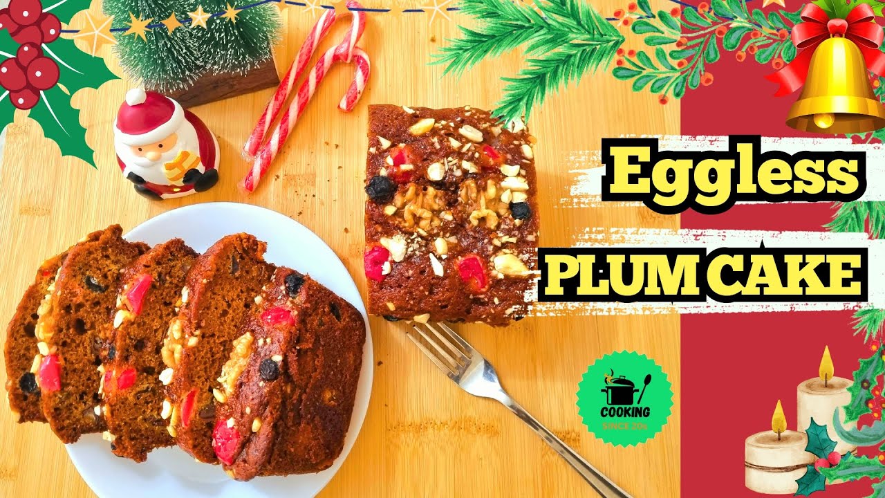 #plumcake #fruitcake #egglessplumcake #noovencake #noalcohol #cookingsince20s