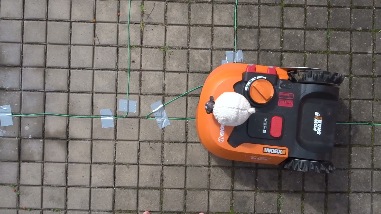 Fahrspur Bertelsen Dreieck mit Landroid M500