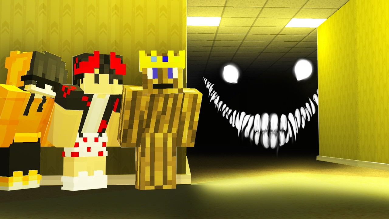 Túléltük a BACKROOMS-ot a Minecraftban! (újra)