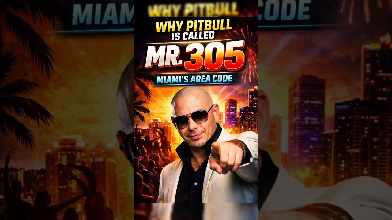 Why Pitbull Is Called Mr. 305 🇺🇸🔥 