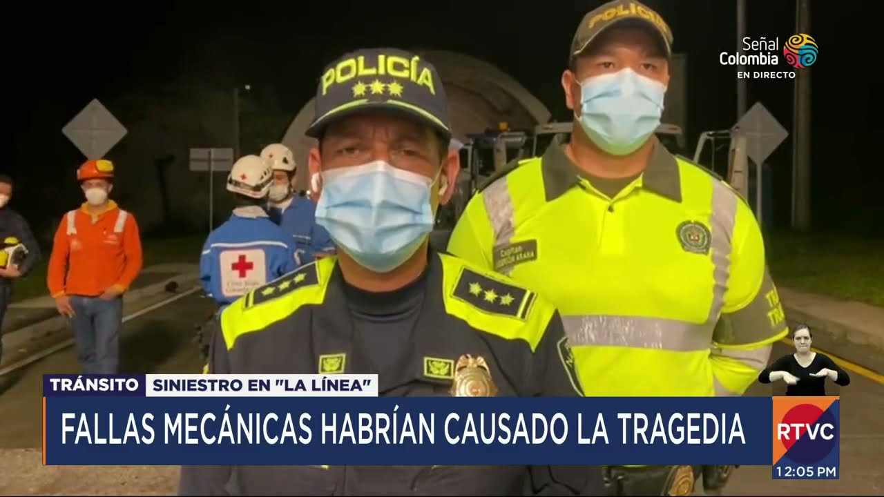 &iquest;Qu&eacute; pudo ocasionar el accidente en el t&uacute;nel Los Venados en el Alto de la L&iacute;nea? | RTVC Noticias
