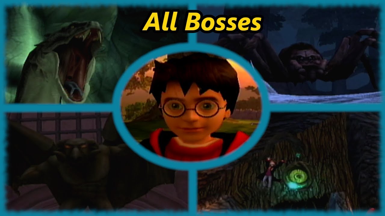 Harry Potter and the Chamber of Secrets - All Bosses, Duels, & Quidditch Match's