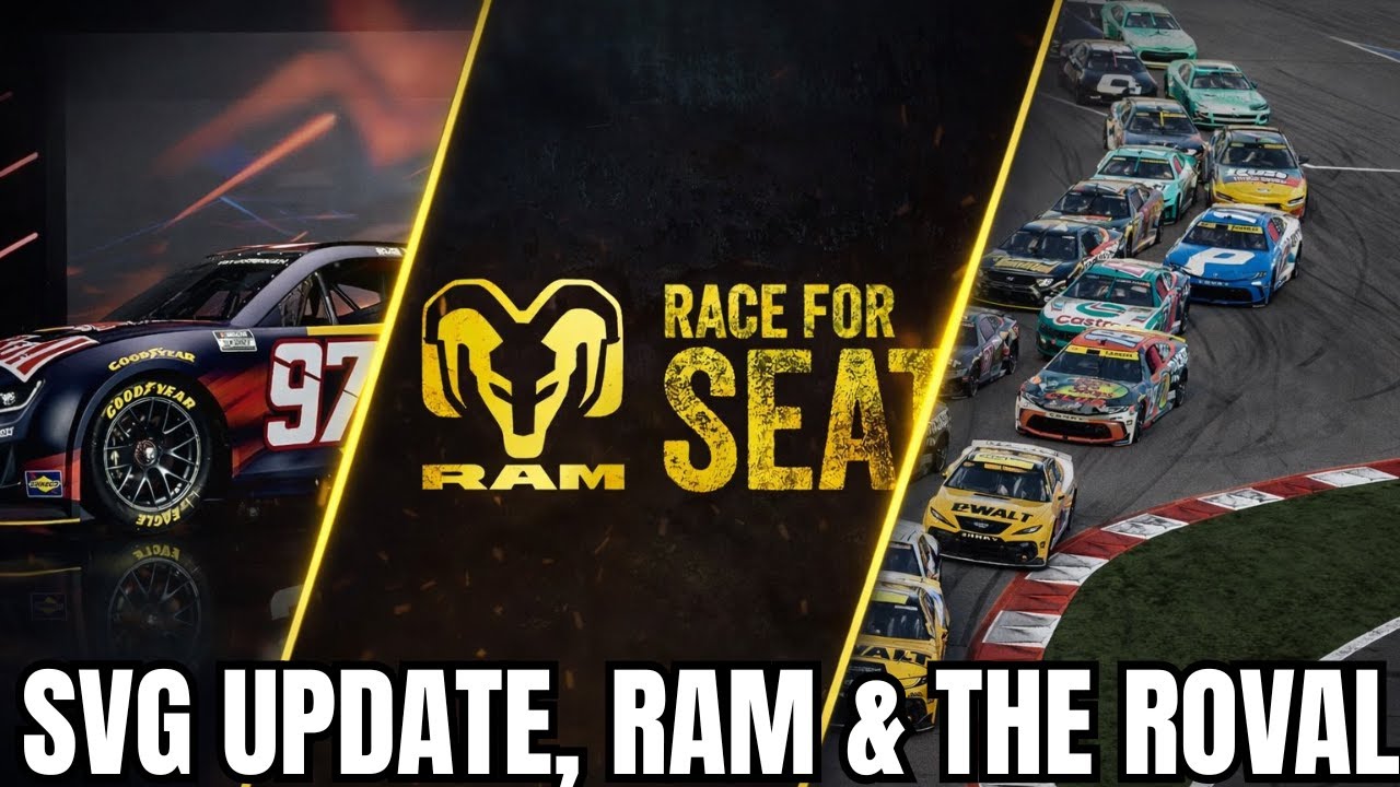 Обновление SVG! | Трасса Roval больше не используется в NASCAR! | Обзор 1-го эпизода RAM Race For...