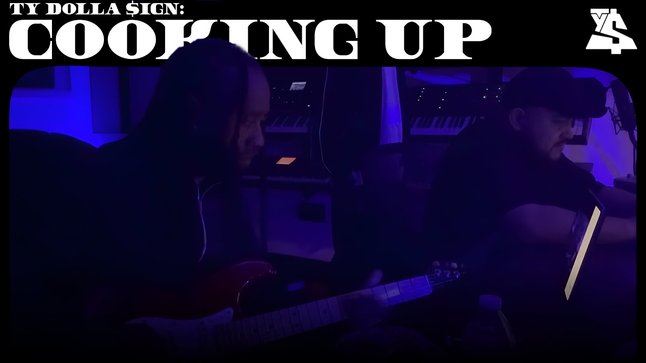 Ty Dolla $ign Cooking Up In the Studio (Exclusive Footage)