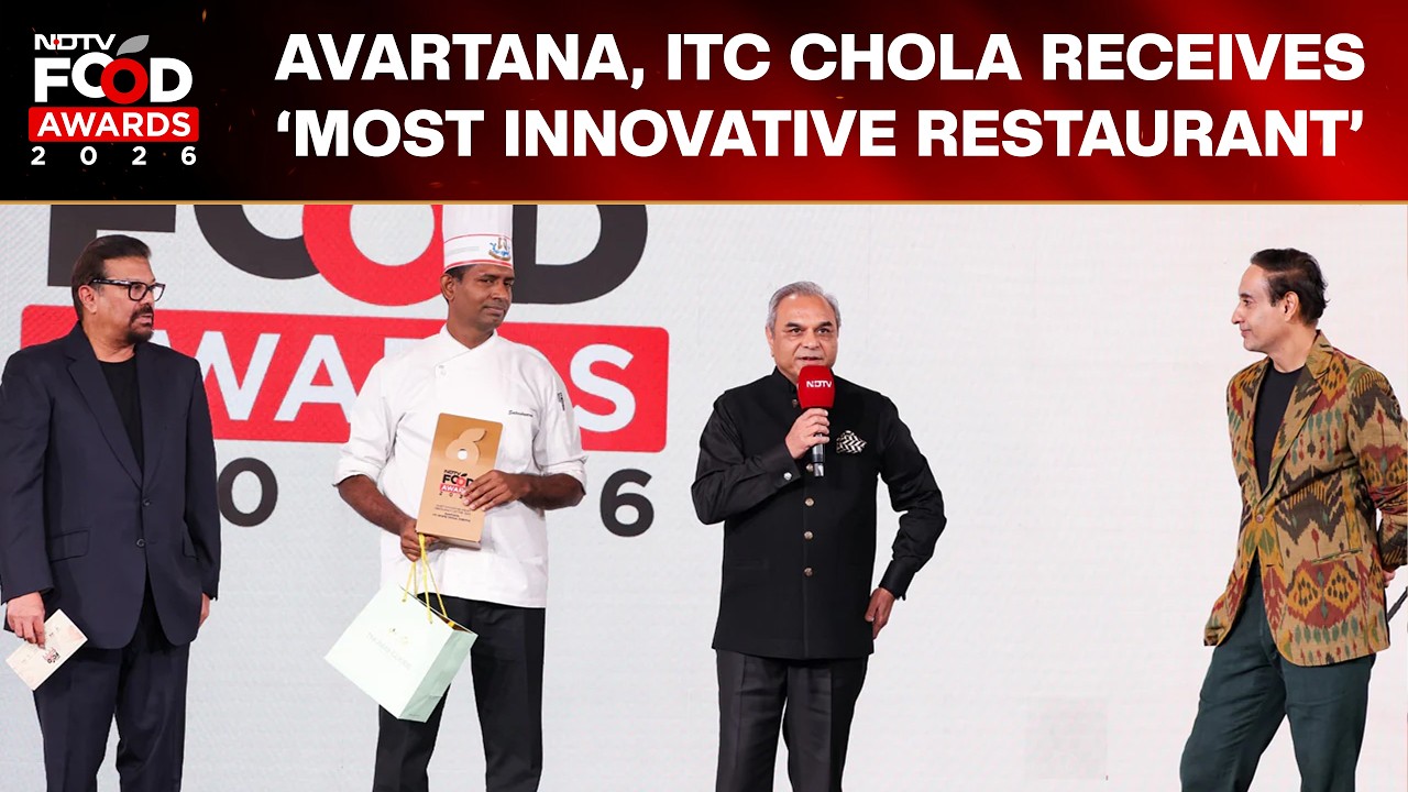 NDTV Food Awards 2026: Самый инновационный индийский ресторан года &mdash; Avartana, ITC Grand Chola