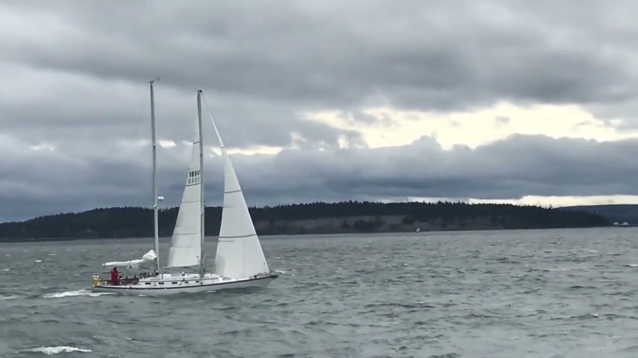 Sir Issac finishing the 2019 Bush Point Race