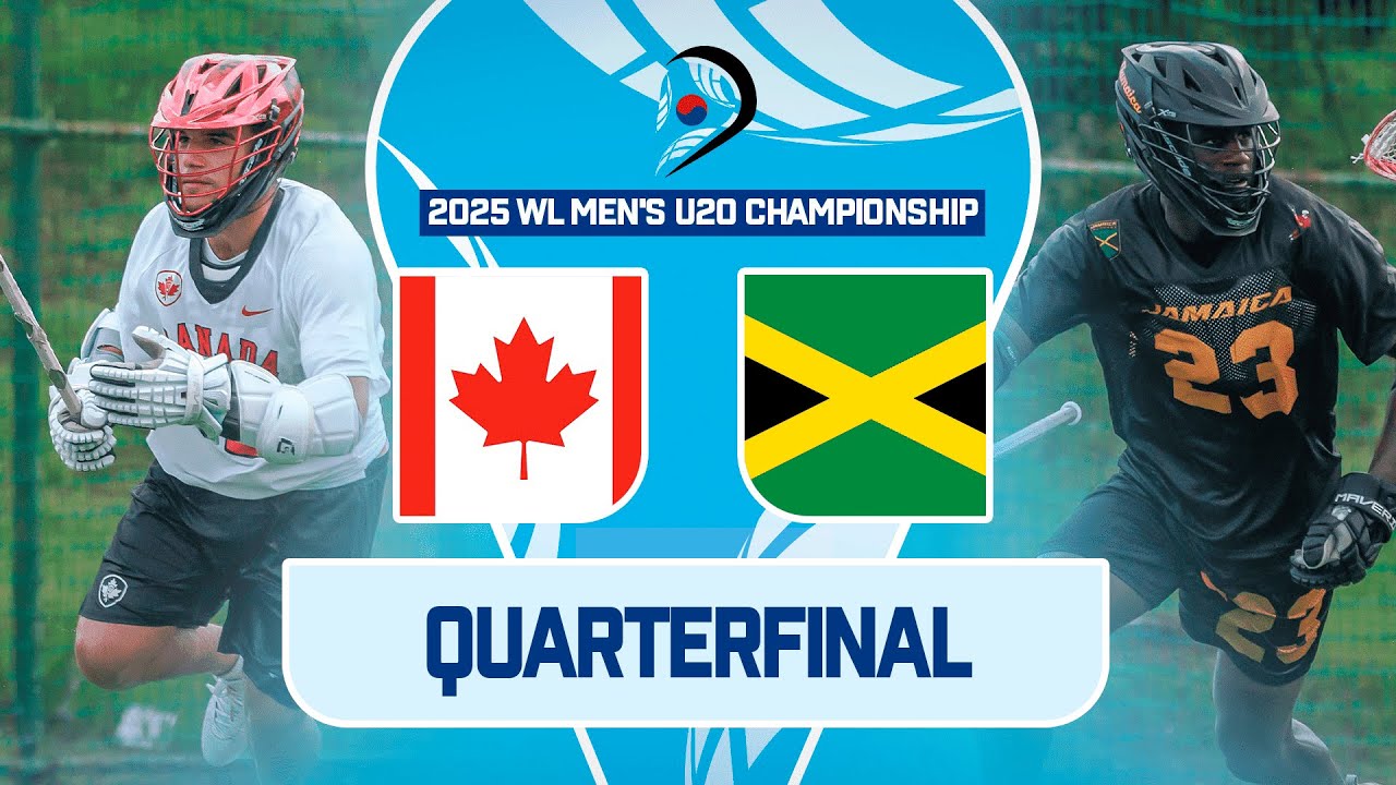 Canada v Jamaica | Quarterfinal | 2025 World Lacrosse Men's U20 Championship