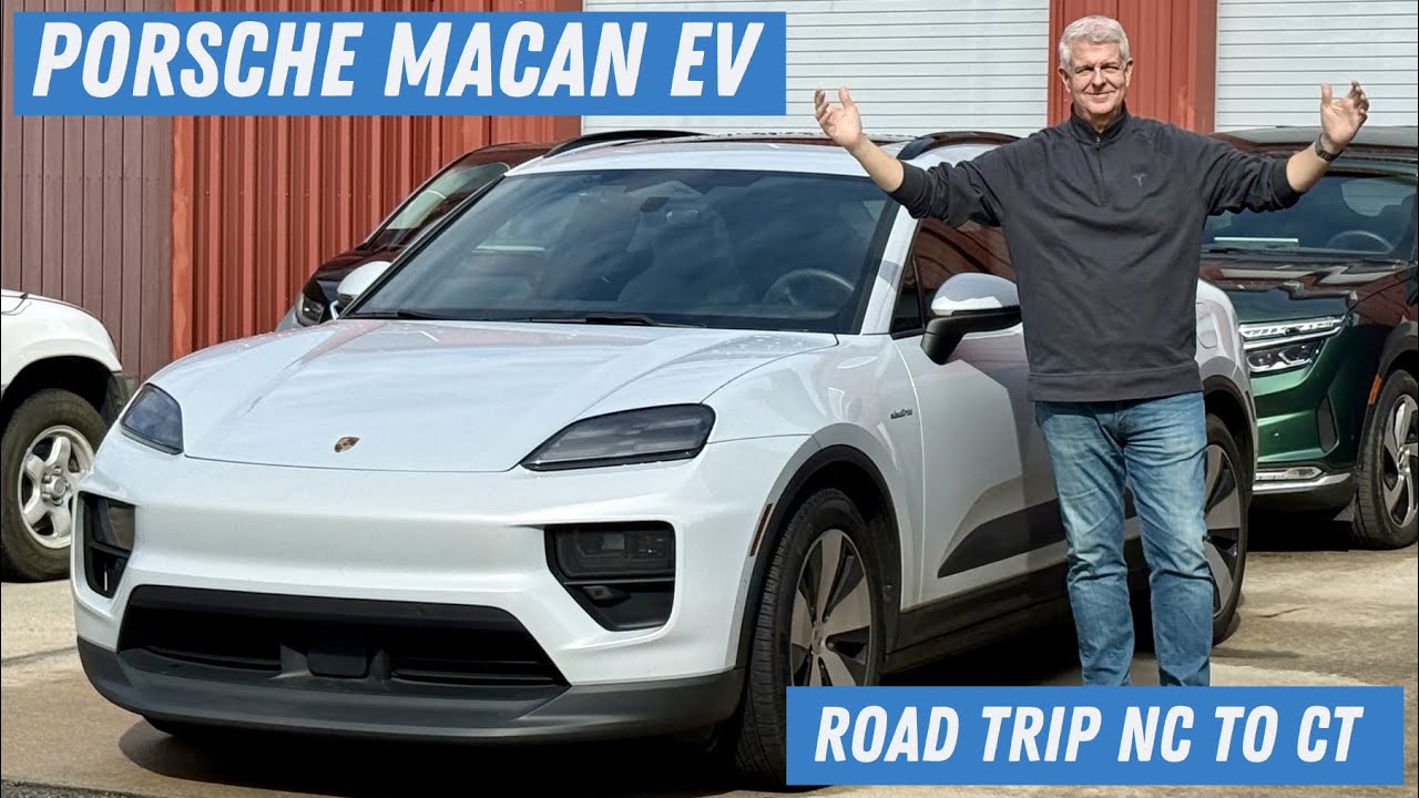 Porsche Macan EV Road Trip! NC To CT