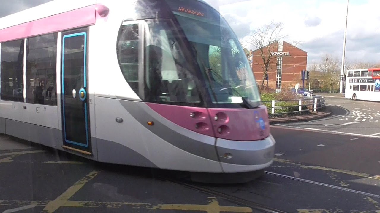 Midland Metro Tram Ride - Priestfield to Wolverhampton St George's