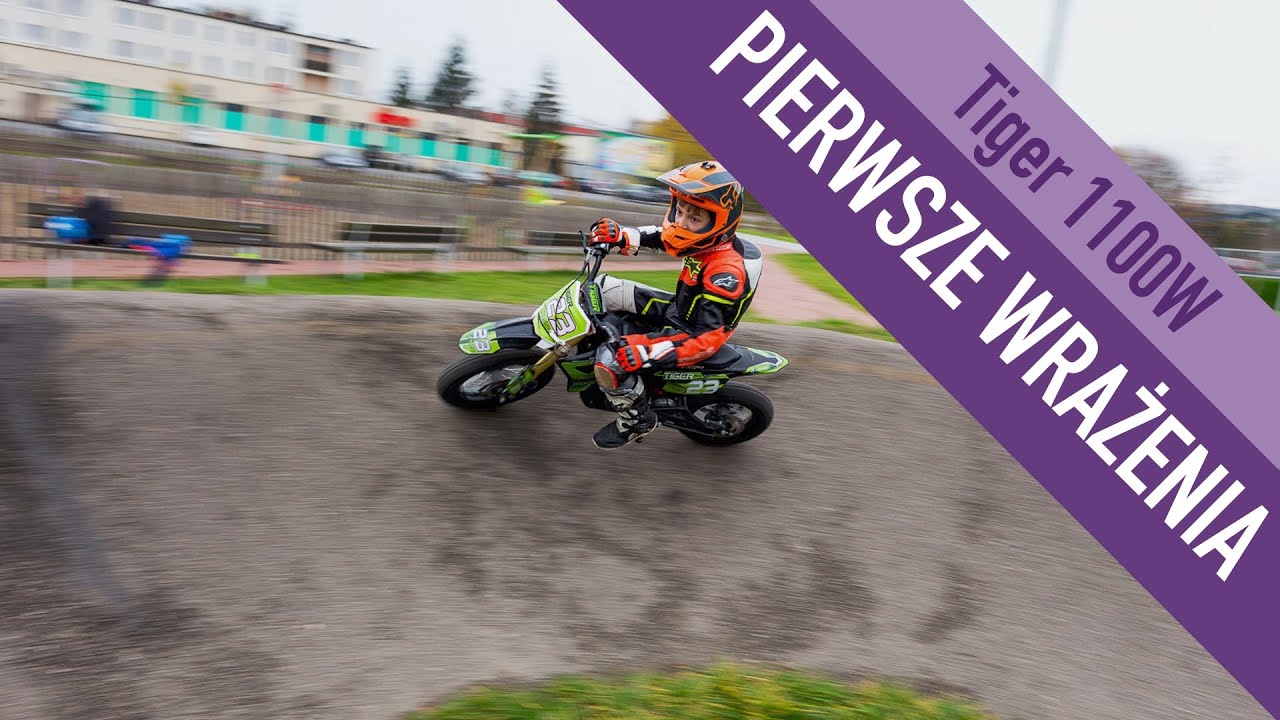 Pit bike Nitro Tiger 1100W  - Pierwsze wrażenia