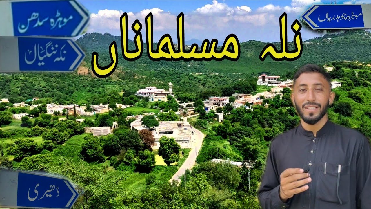 Nala Musalmana🏞️||Beautiful area of Potohar 🌲🌴||Beautiful villages of Nala Musalmana||نلہ مسلماناں