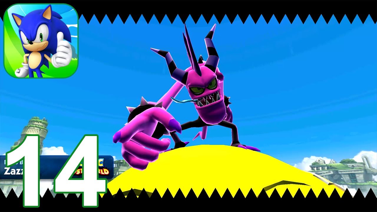 Sonic Dash Boss Fight Sonic VS Eggman, Zazz Android Gameplay - Part 14