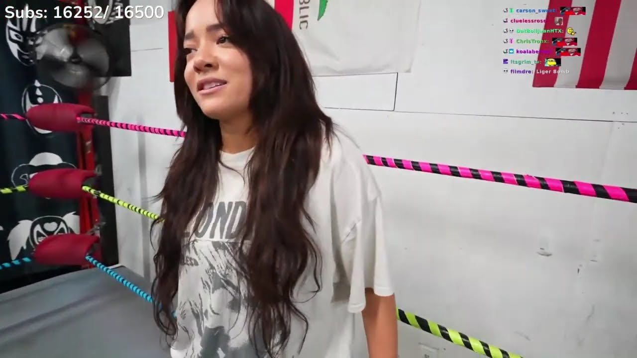 Cinna And Valkyrae Does WWE Training WIth Zelina Vega pt 2