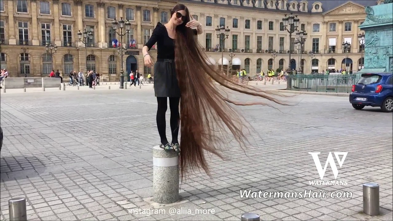 Aliia Nasyrova Real life Rapunzel - Long Hair Don't Care