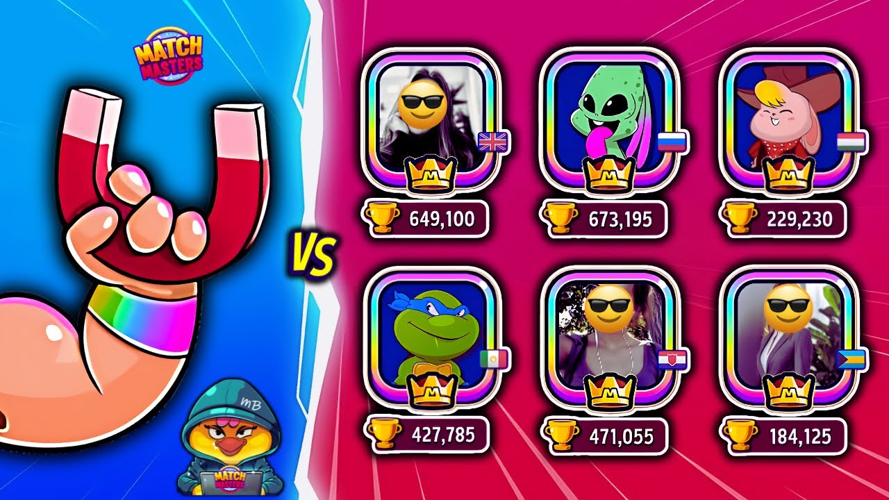 MEETING HIGH-RANK PLAYERS WITH ~SE~ MAGNETO on SQUARED SHOWDOWN🔥 MATCH MASTERS PVP