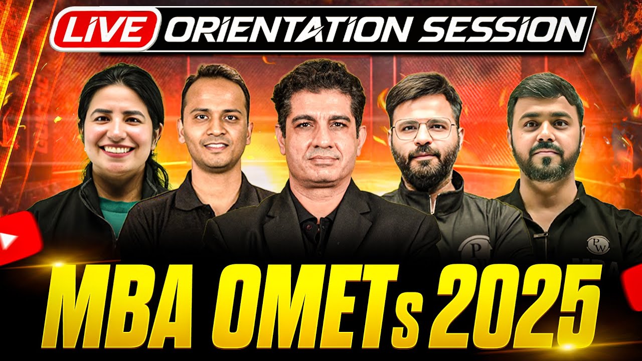 MBA OMETs 2025 Orientation | Complete Preparation Guide