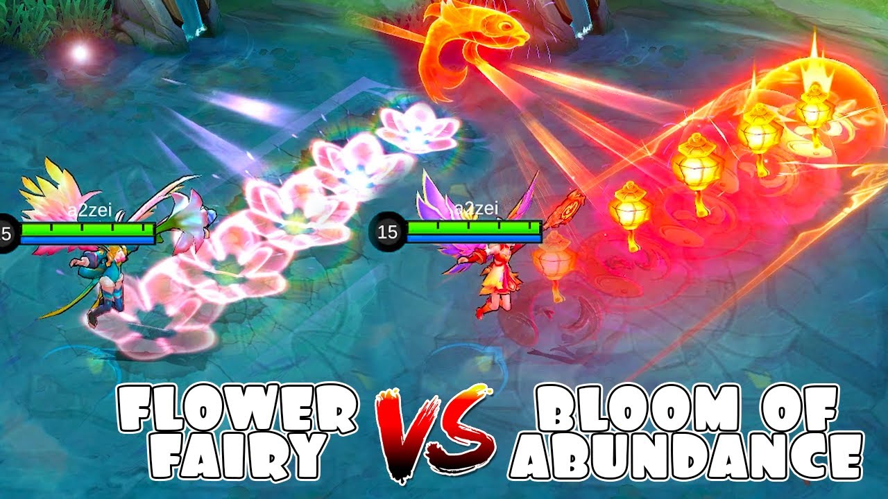 Rafaela Bloom of Abundance VS Flower Fairy Skin Comparison