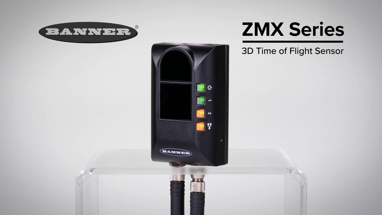 Banner ZMX Series - 3D Time of Flight Sensor
