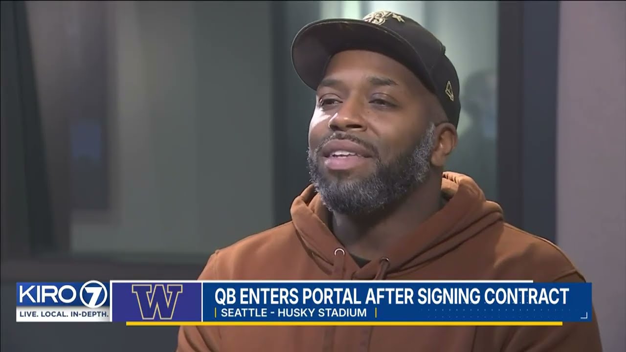 QB enters transfer portal after signing contract with UW