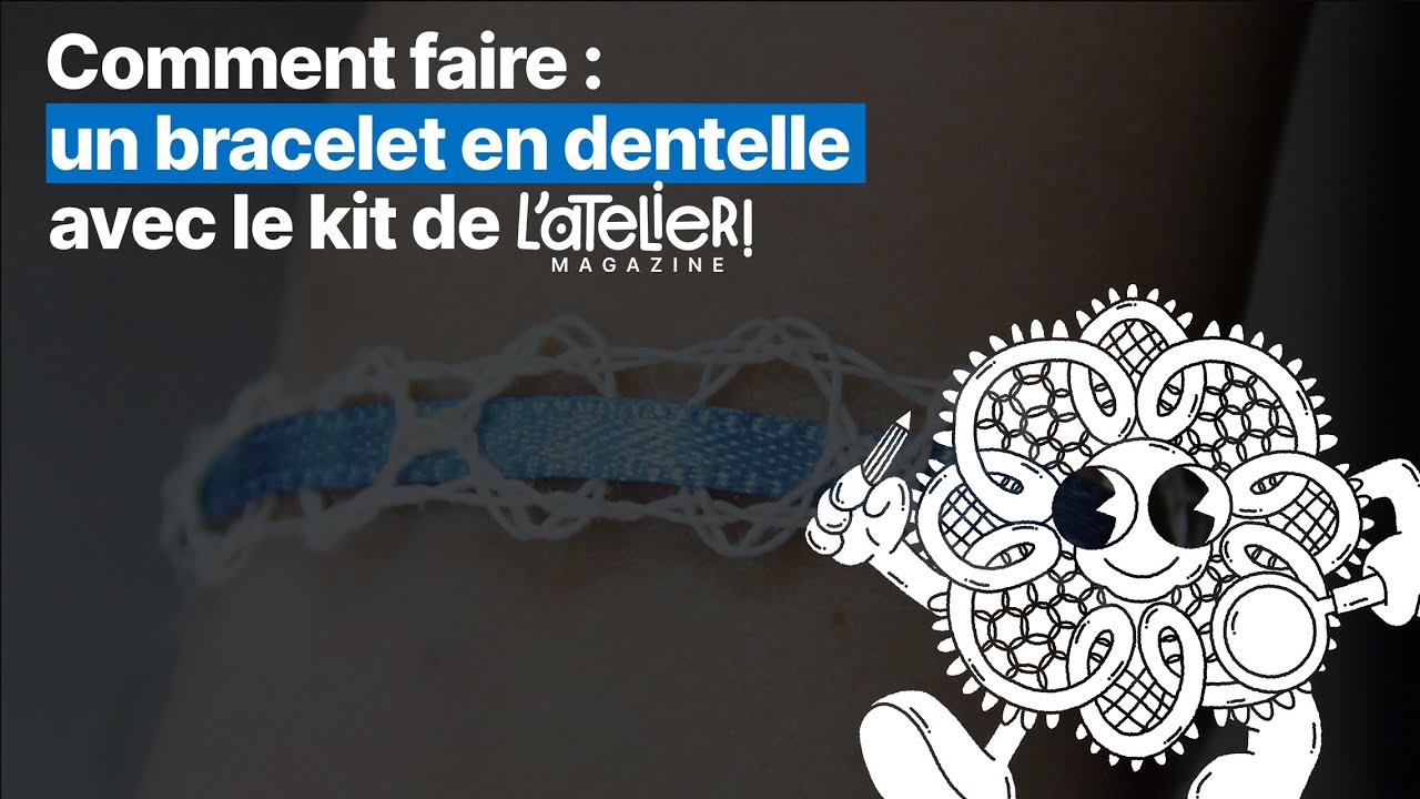 Faire un bracelet en dentelle aux fuseaux