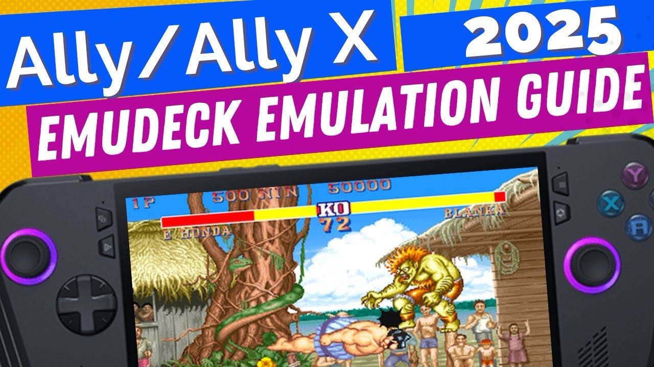 2025 ULTIMATE EmuDeck Emulation Guide for Xbox Ally/Ally X, ROG Ally/Ally X