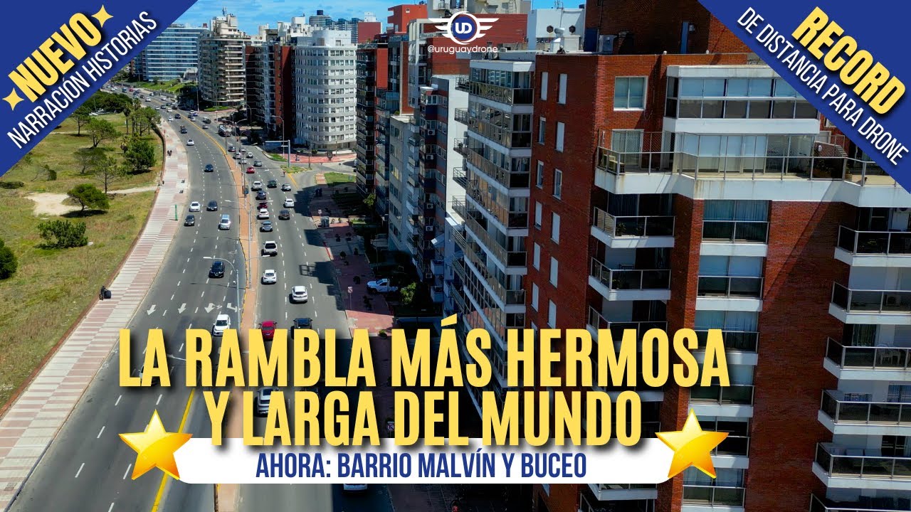 🌟Para verlo hasta el final - El mejor video - La mejor calidad - Uruguay Drone videos 4K Montevideo