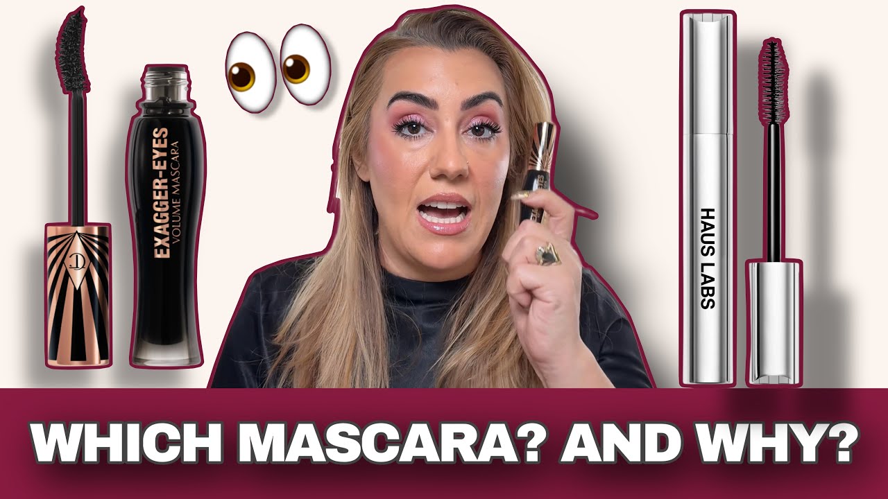 MASCARA CONFUSION? Charlotte Tilbury’s Exagger-Eyes or Haus Labs’ B Structural Mascara? 🤔